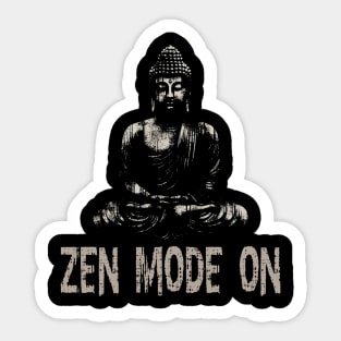 Meditative Buddha: Your Path to Inner Peace Sticker